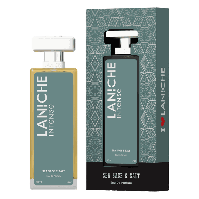 Laniche Intense Sea Sage & Salt 50ml eau de parfum with its box